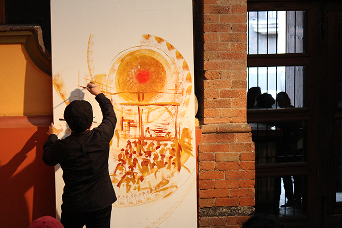 Live Demonstration @Museo Taller Luis Nishizawa, Toluca  