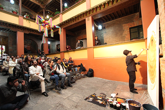 Live Demonstration @Museo Taller Luis Nishizawa, Toluca  