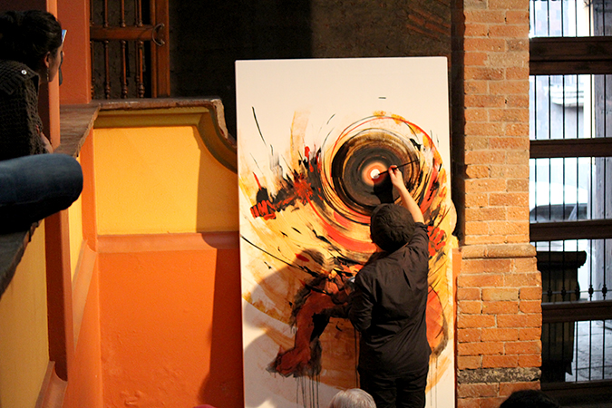 Live Demonstration @Museo Taller Luis Nishizawa, Toluca  