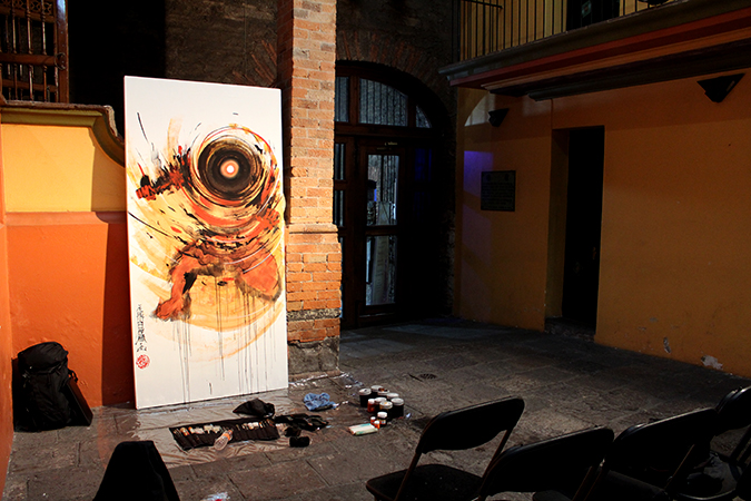 Live Demonstration @Museo Taller Luis Nishizawa, Toluca  