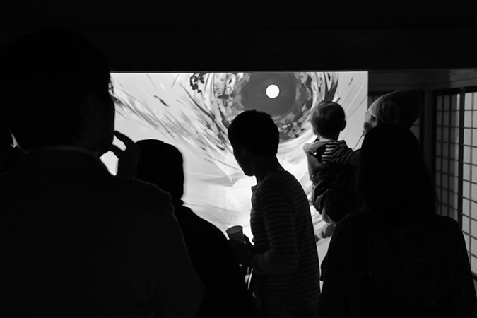 やをらむすび  OZ-尾頭-山口佳祐 即興絵画乃夜会 / Niigata, JAPAN