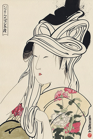 OZ-Yamaguchi Keisuke　Japanism - 現代絵画　 [ いわれてみれば六家撰 - 芥子-  ]